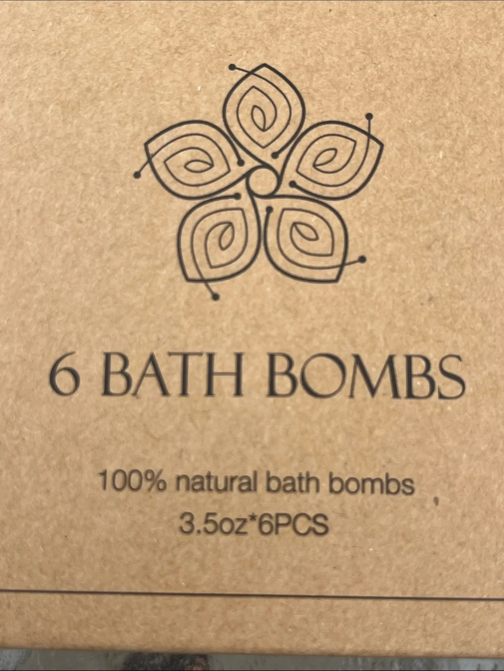 Bath Bombs SET OF SIX Handmade 100% Natural Essential Oils Gift Pack NIP - Picture 5 of 5